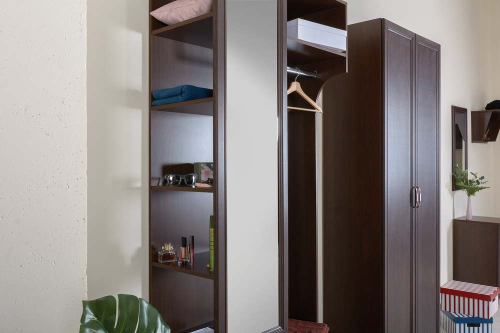 Шкаф комбинированный 10.15 «Мадэра» боковые полки