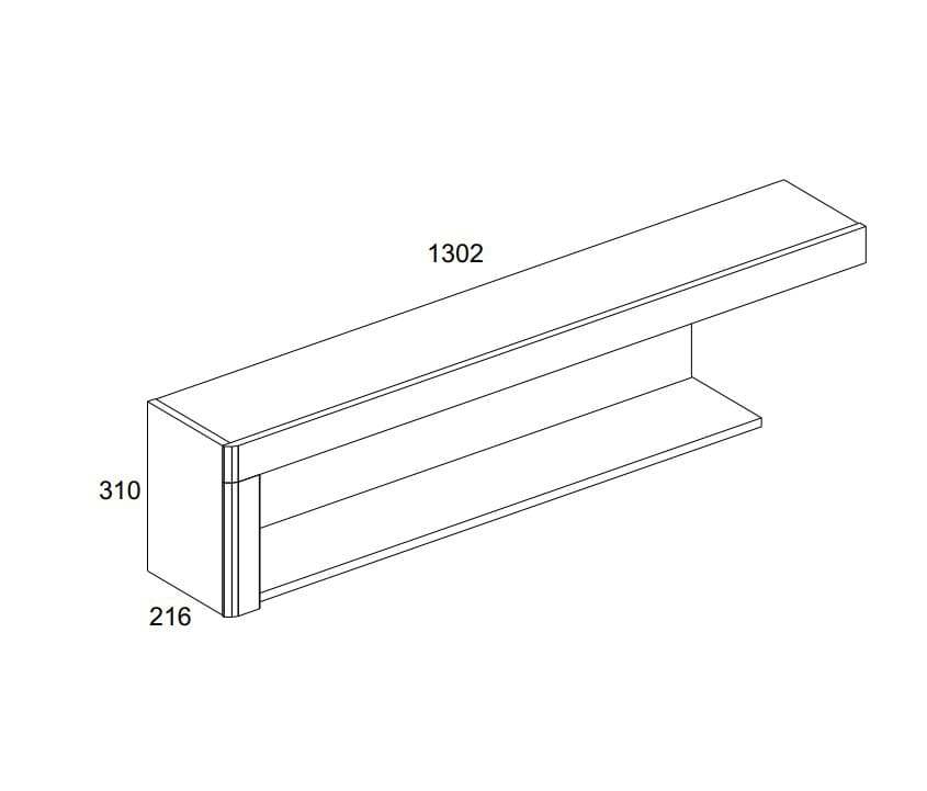 полка размеры