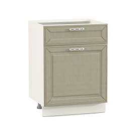 Стол 600 1 ящик 1 дверь «Маргарита» имбирь