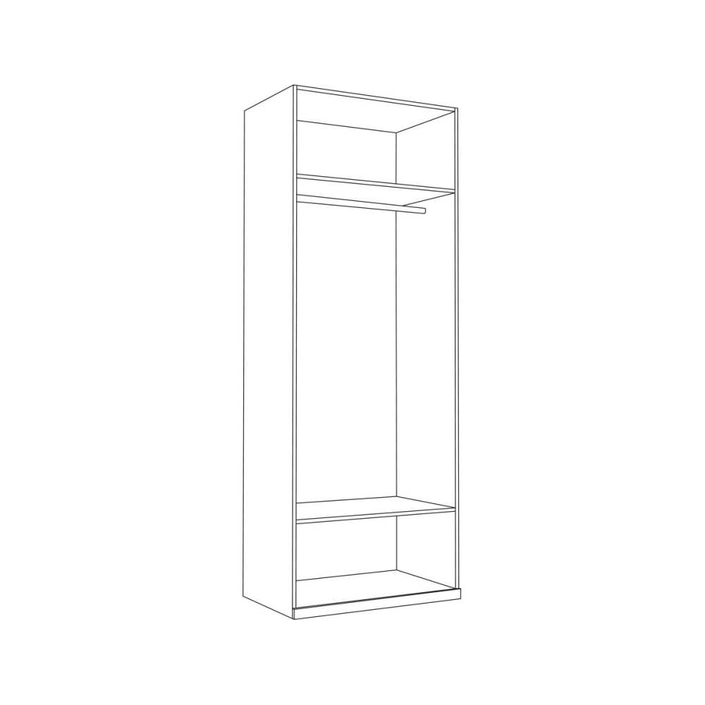 Схема шкафа для одежды