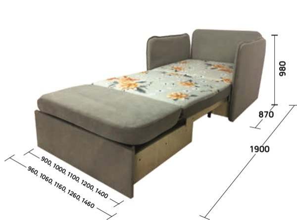 Диван «Аризона» 100