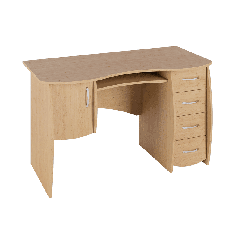 Стол письменный «Эконом-стандарт» С 109 Ольха темная