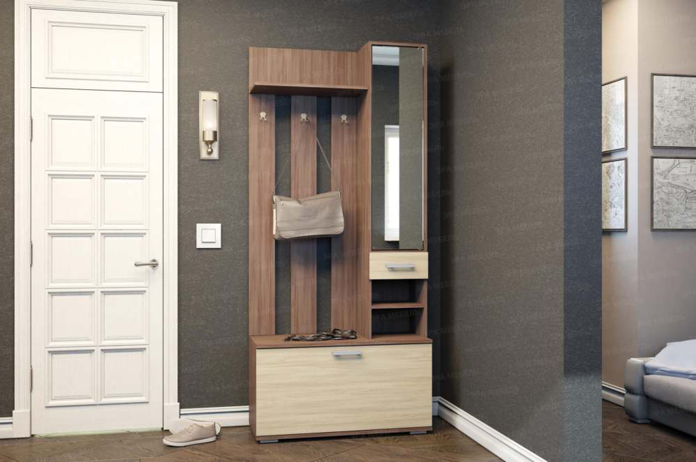 Прихожая «Ника ВЗ910» Ясень Шимо