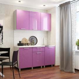 Кухня «Сирень» 1.5