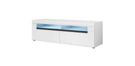 Тумба ТВ «Hektor» TV-2S 2497AJ typ 39 Белый ламинат/Белый глянец