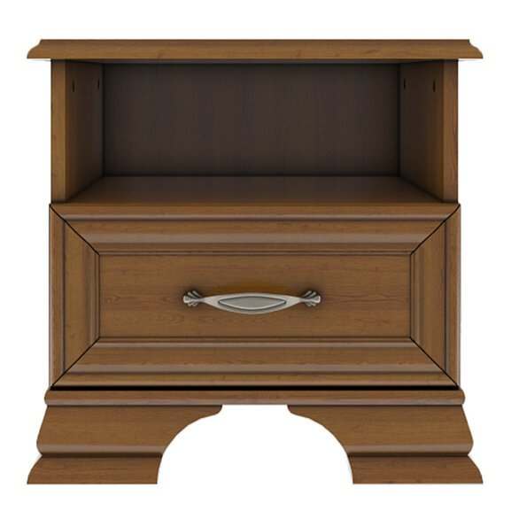 Тумба прикроватная «Тиффани» 1S Каштан