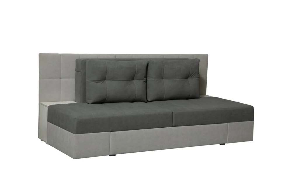 Диван «Даллас» обивка велюр прага дым/велюр прага туман/