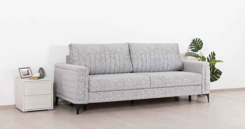 Диван-кровать «Руди» ТД 460 Аляска Эш (светло-серый)