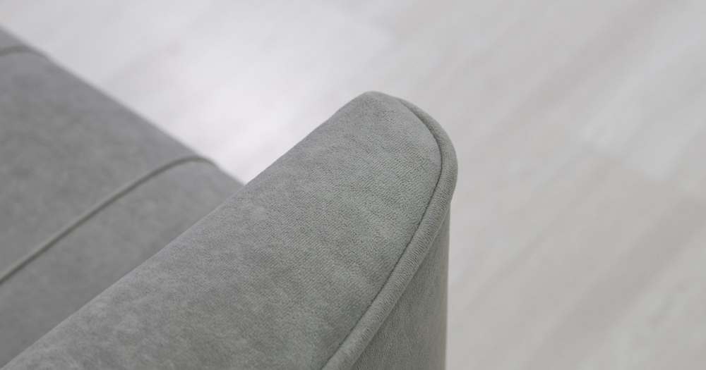 Велюр Ультра дав серебристый серый