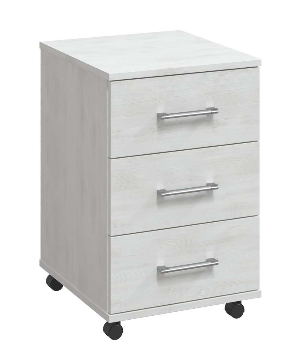 Тумба мобильная «Офис» ОФ-22 северное дерево светлое, 394х440х615 мм