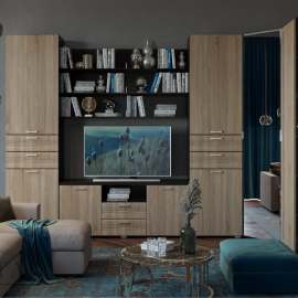 Гостиная «Лотос 27» Венге/Дуб сонома