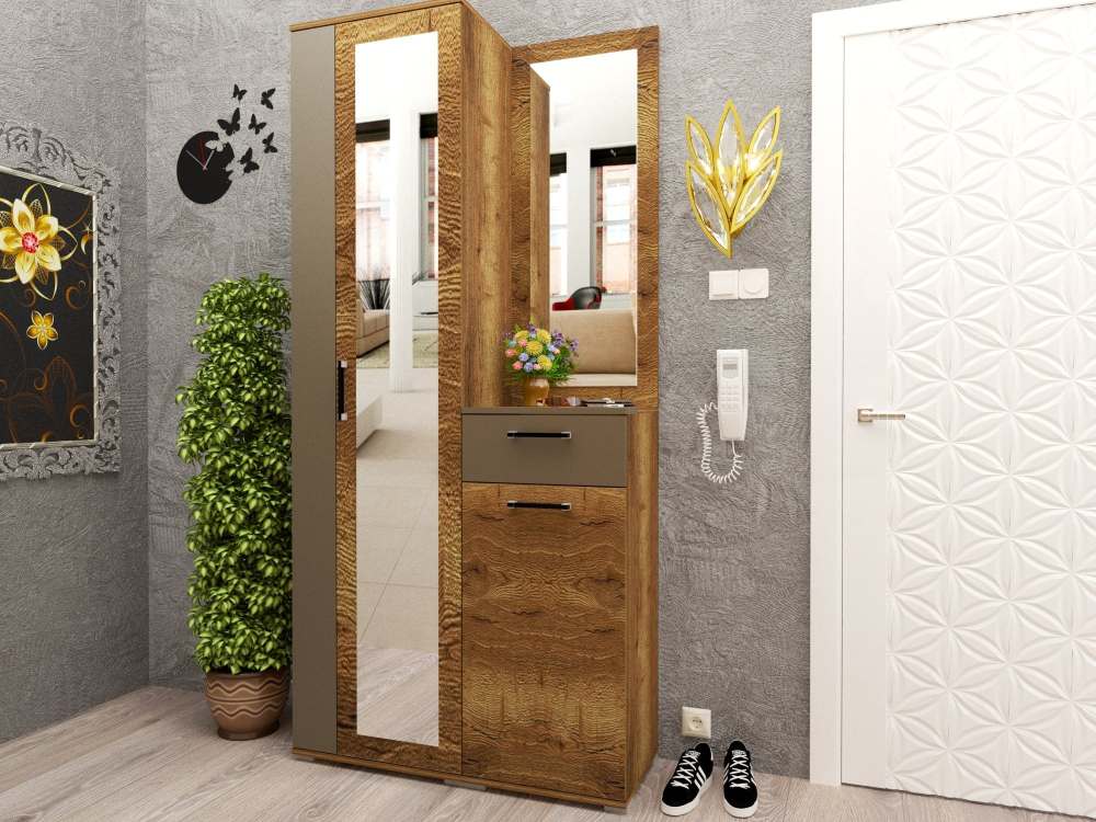 Прихожая «Ханна» Дуб Галифакс Табак