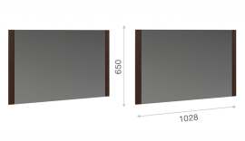 Зеркало «Аврора» Венге