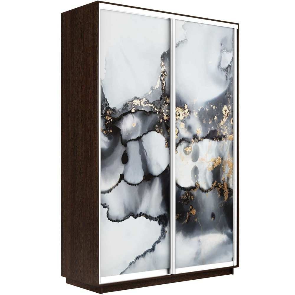 Шкаф-купе двухдверный «Экспресс Дуо» 2200 Фото 1001 венге