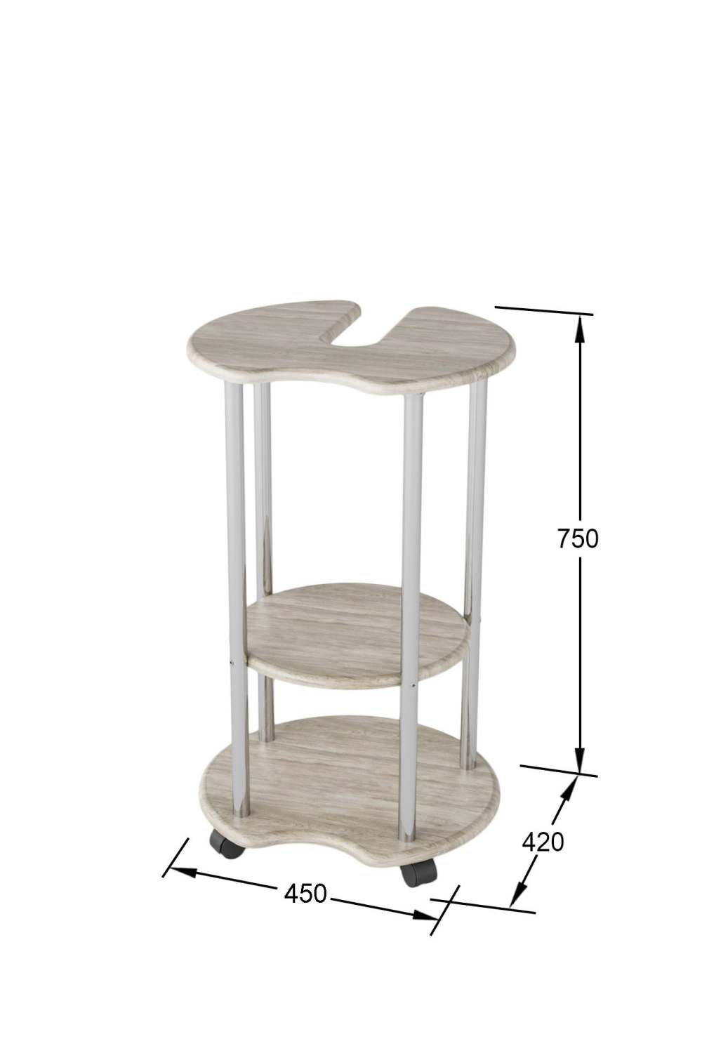 Подставка под 19 л бутыль Дуб