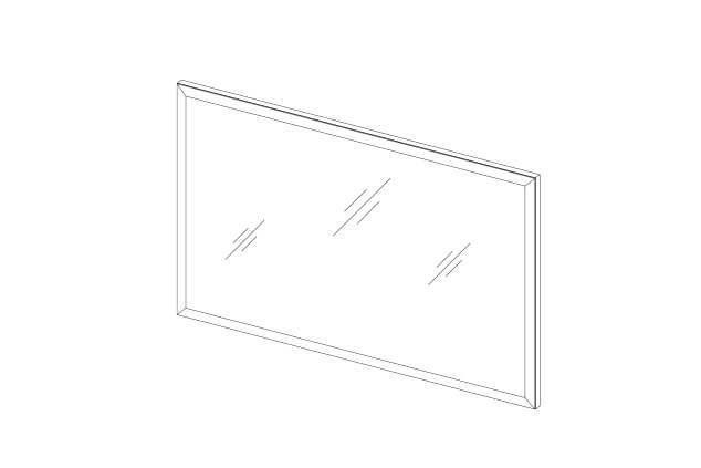 Зеркало «Оливия» L