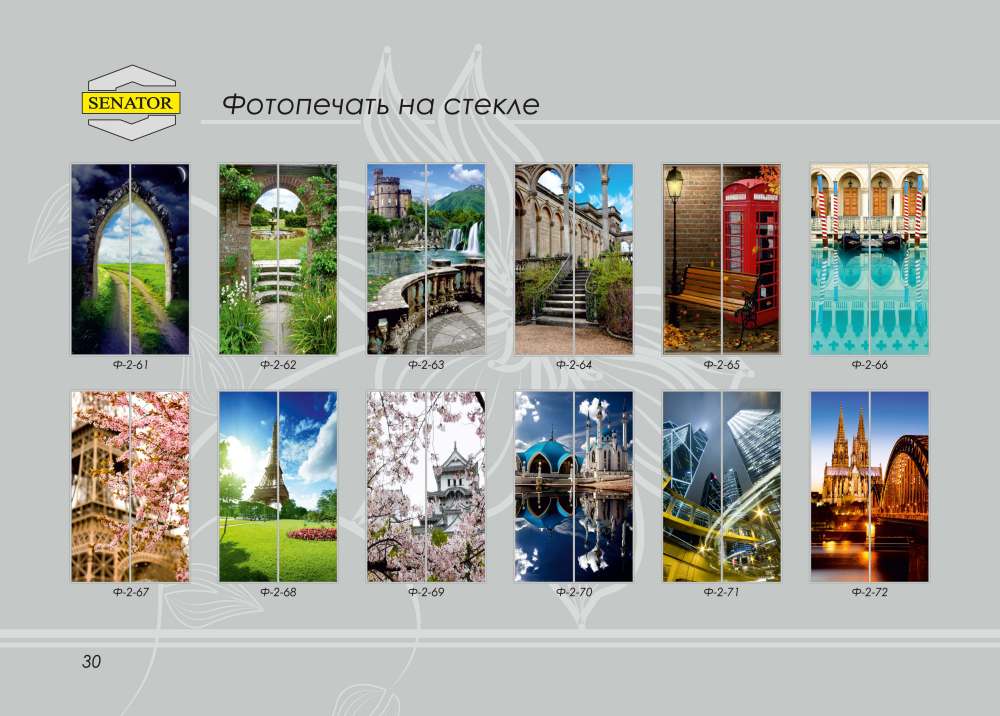Варианты фотопечати на стекле