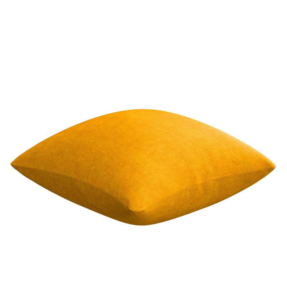 Подушка интерьерная «Cortin» вельвет желтый
