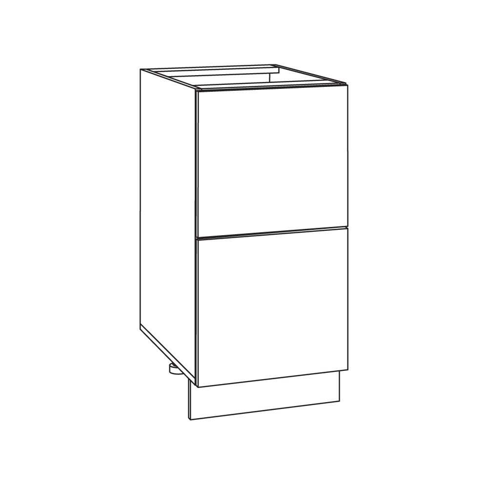 Стол 400 2 ящика «Жанна» морковный металлик