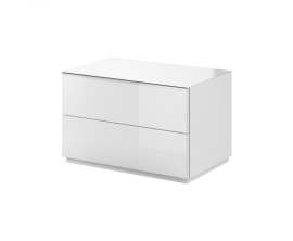 Тумба ТВ «Helio» 1K 2498JW typ 39 Белый/Белое стекло