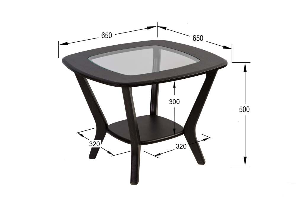 Стол журнальный «Мельбурн» венге
