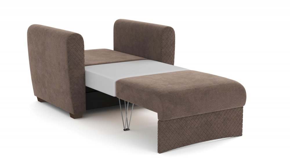 Кресло-кровать «Эдвин» Велюр прага браун