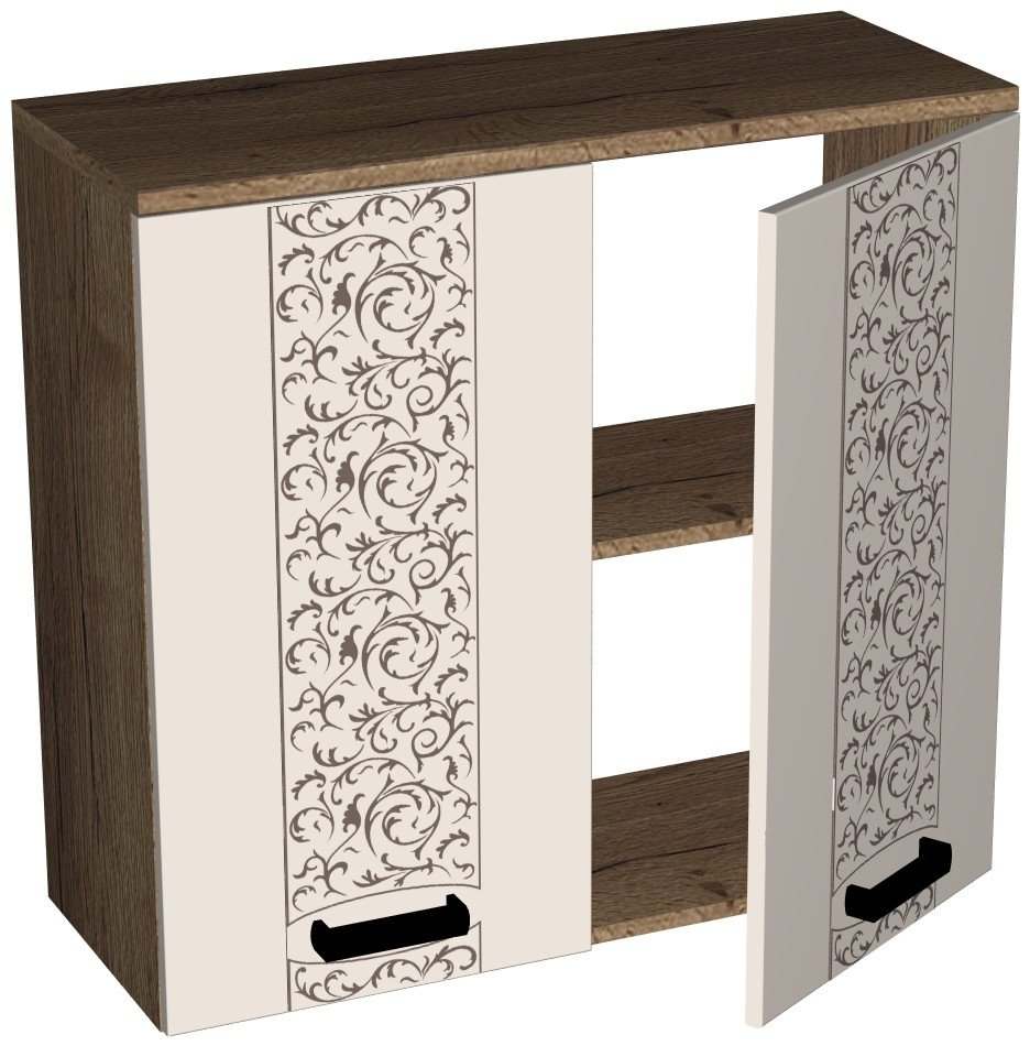 Кухонный шкаф «Адель» ШГ-80 навесной 2-х дверный