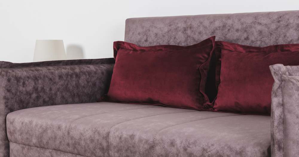 Велюр ТД 231 Аляска ява (винный)/Силкшайн 52 (винный)