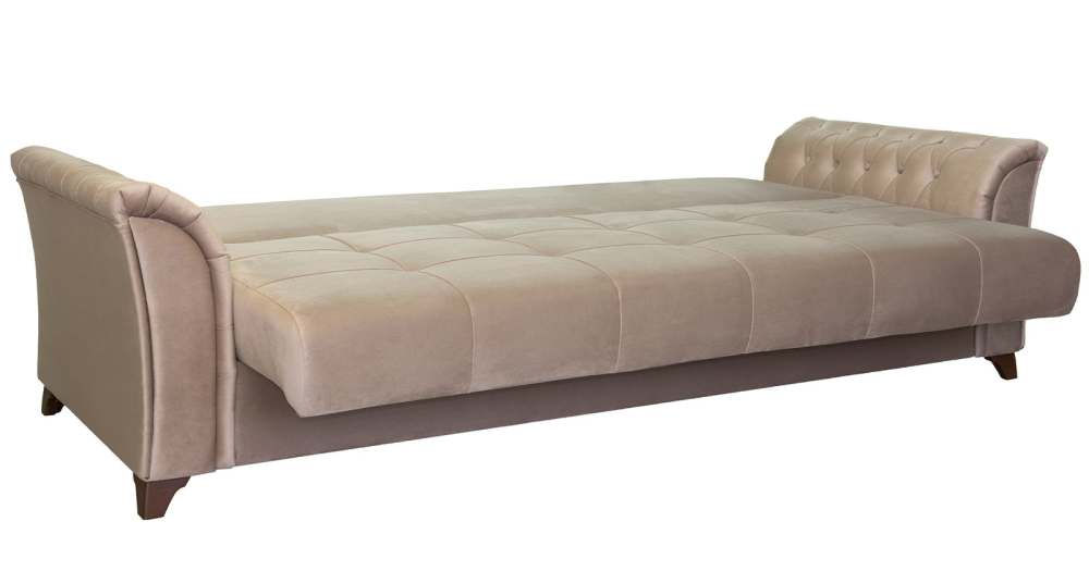 Диван «Ирис» десерт карамельный тауп