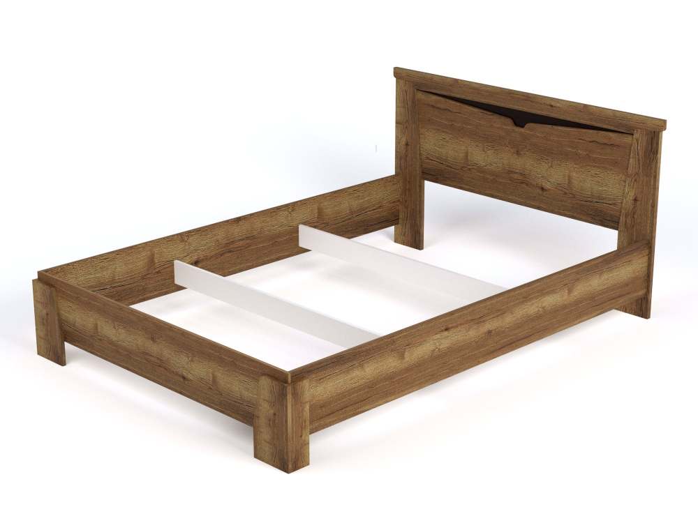 Кровать «Гарда» 140 Дуб галифакс