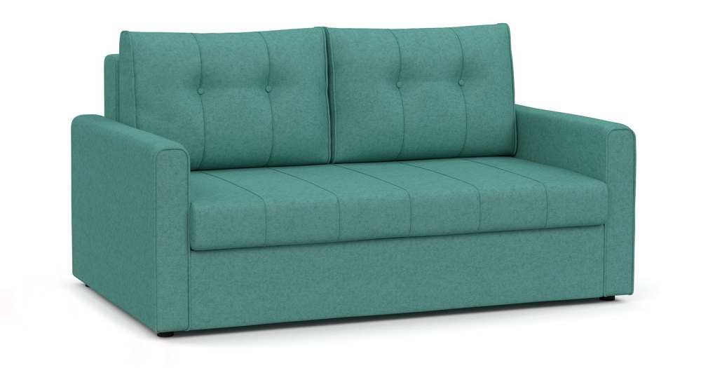 Диван-кровать «Лео» ТД 347 Купер 16 жаккард изумрудный