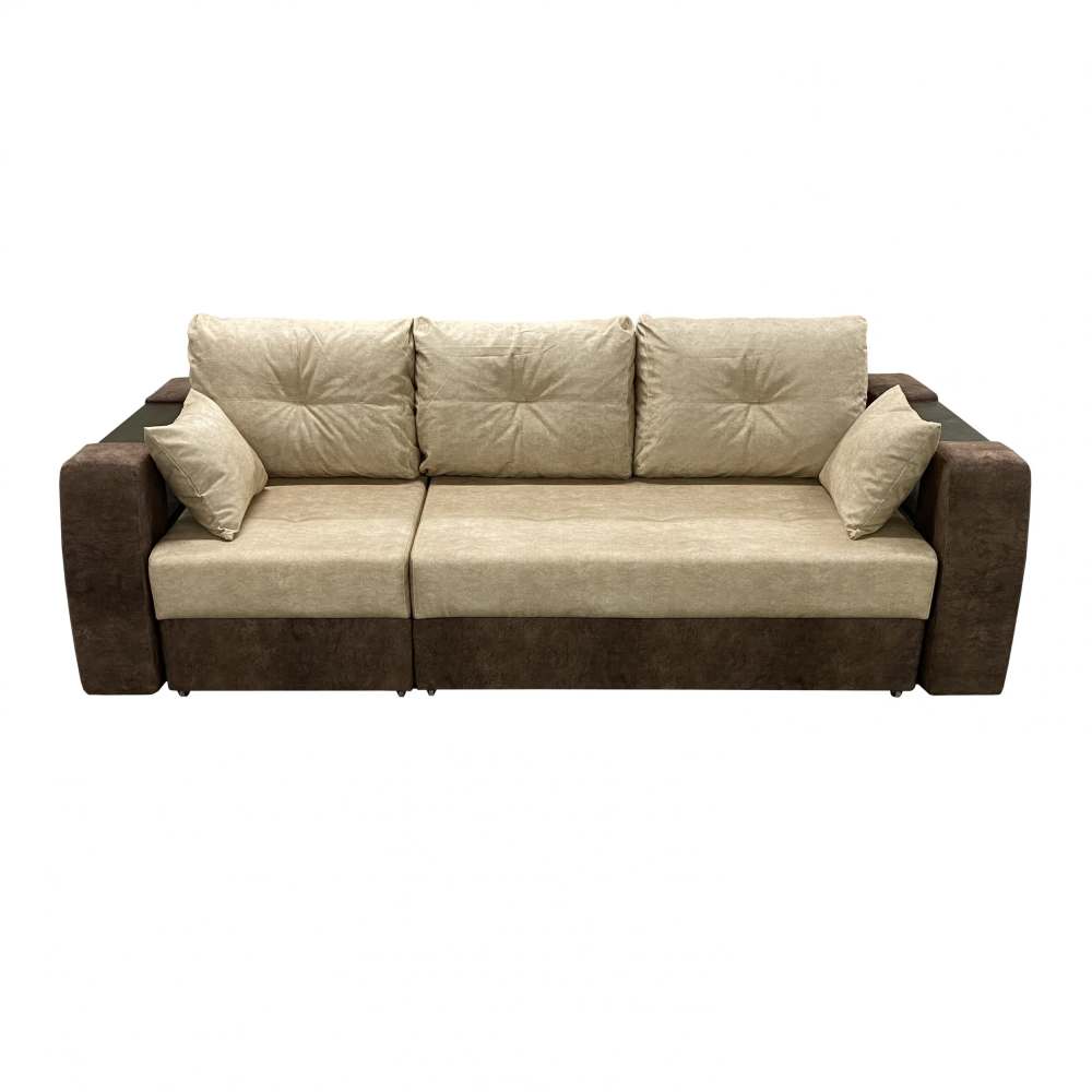 Диван «Оптимус» Эмилия милк/Эмилия дарк браун