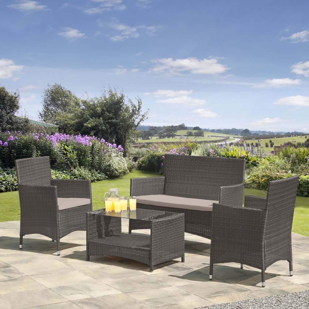 Комплект мебели с диваном «AFM» 2025G Grey