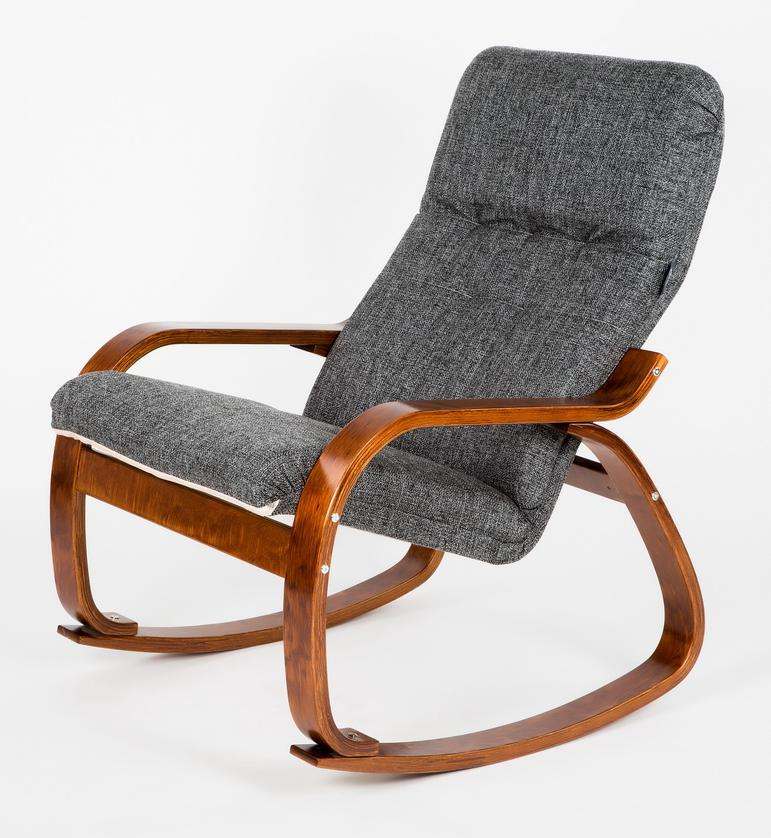 Кресло-качалка «Сайма» Вишня/муссон