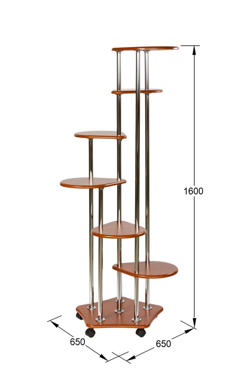 Подставка для цветов «Шестерочка» Вишня