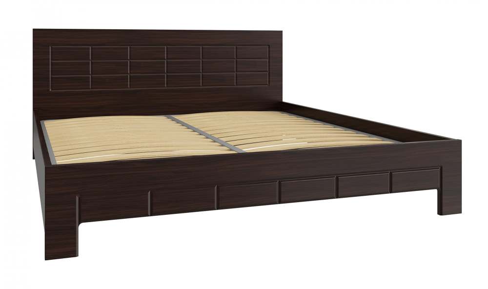 Кровать 1800 «Изабель» ИЗ-713К Орех темный new