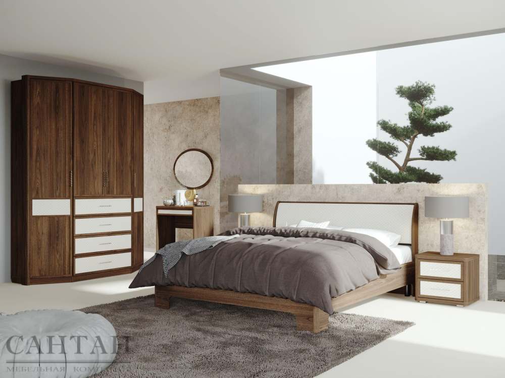 Спальня «Камелия Monro 1» Рэд фокс/Matrixmat Monro 5