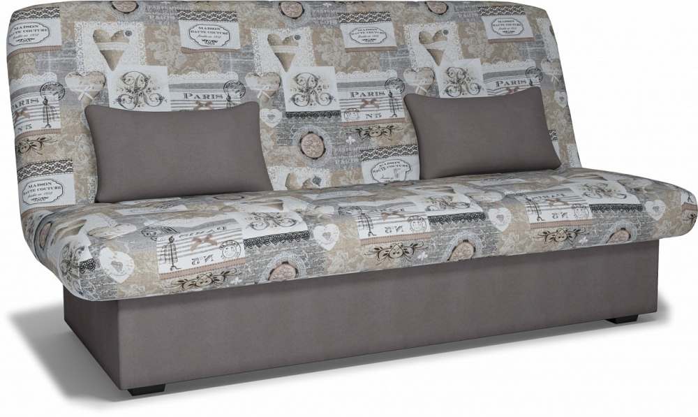 Прямой диван «Баккара» Велюр Фреш Кутюр 01/Newtone cacao