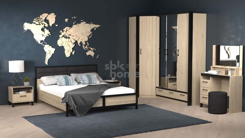 Спальня «Бостон» Гикори Джексон вариант 2