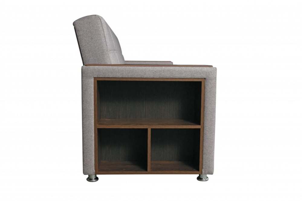 Диван-кровать «Саури-2-3» Жаккард крона сильвер