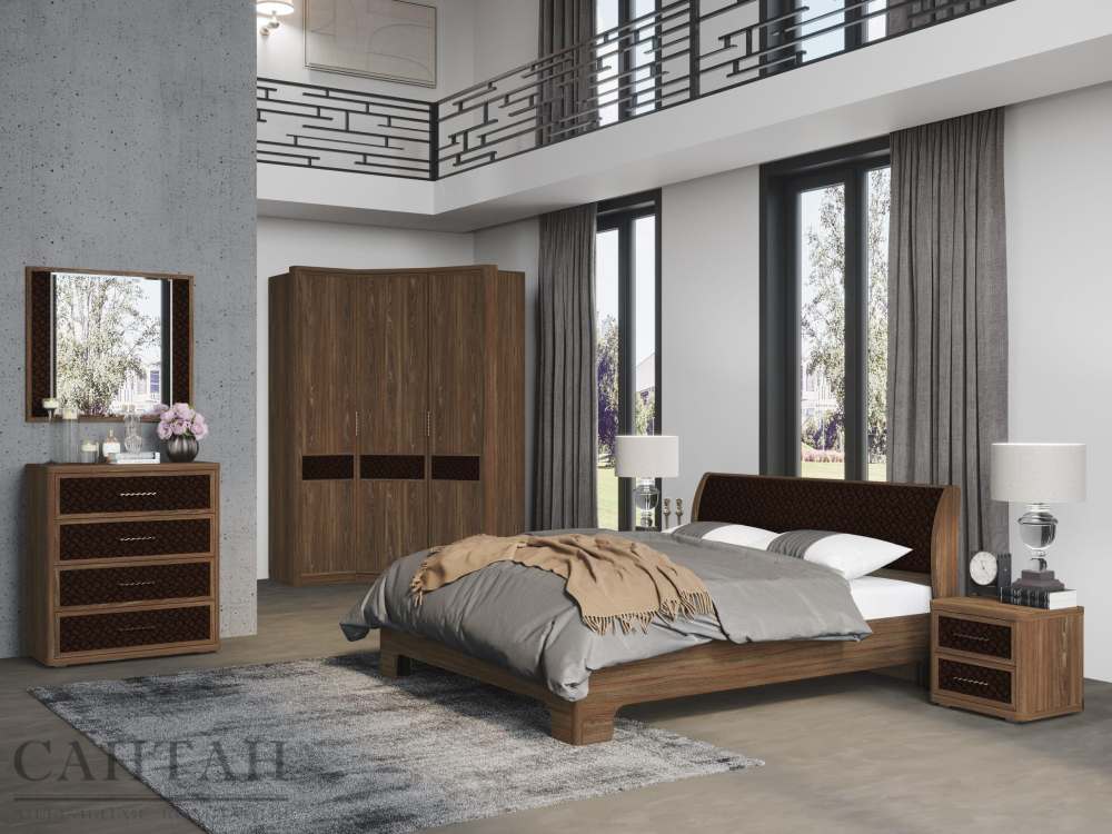 Спальня «Камелия Monro 7» Рэд фокс/Matrixmat 3117