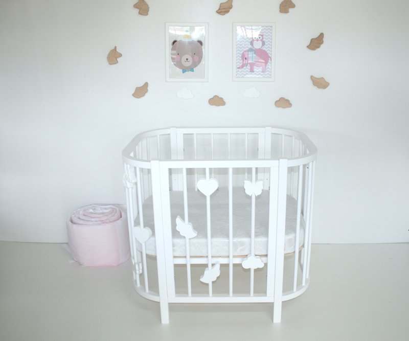 Кроватка «PAPPY» Белая