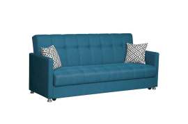 Диван-кровать «Саури-1» Жаккард крона сапфир