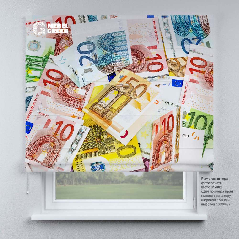 Римская штора для проёма с фотопечатью «11-002»