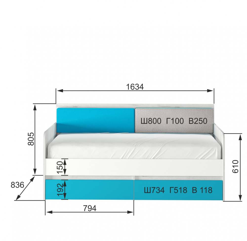Внутреннее наполнение