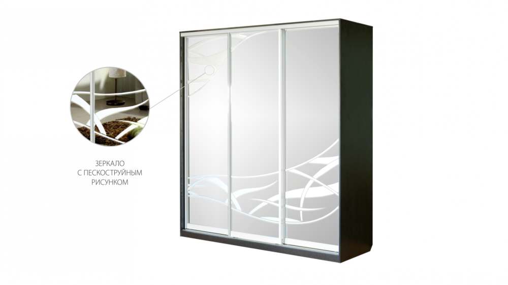 Шкаф-купе «Мираж» Венге