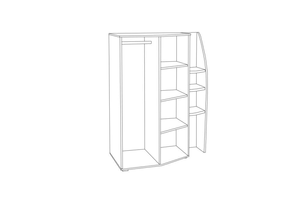 Шкаф «Индиго» 10.20