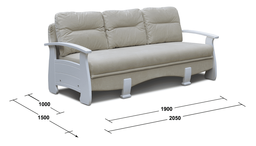 Диван «Лео»,20510048 см, еврокнижка