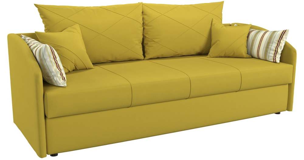 Диван-кровать «Лавли» ТД 284 Мазерати 11 горчичный
